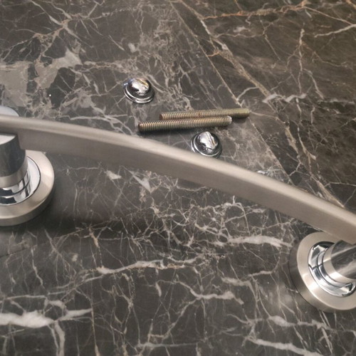 Inox 304 door handle used, 20 cm screw distance