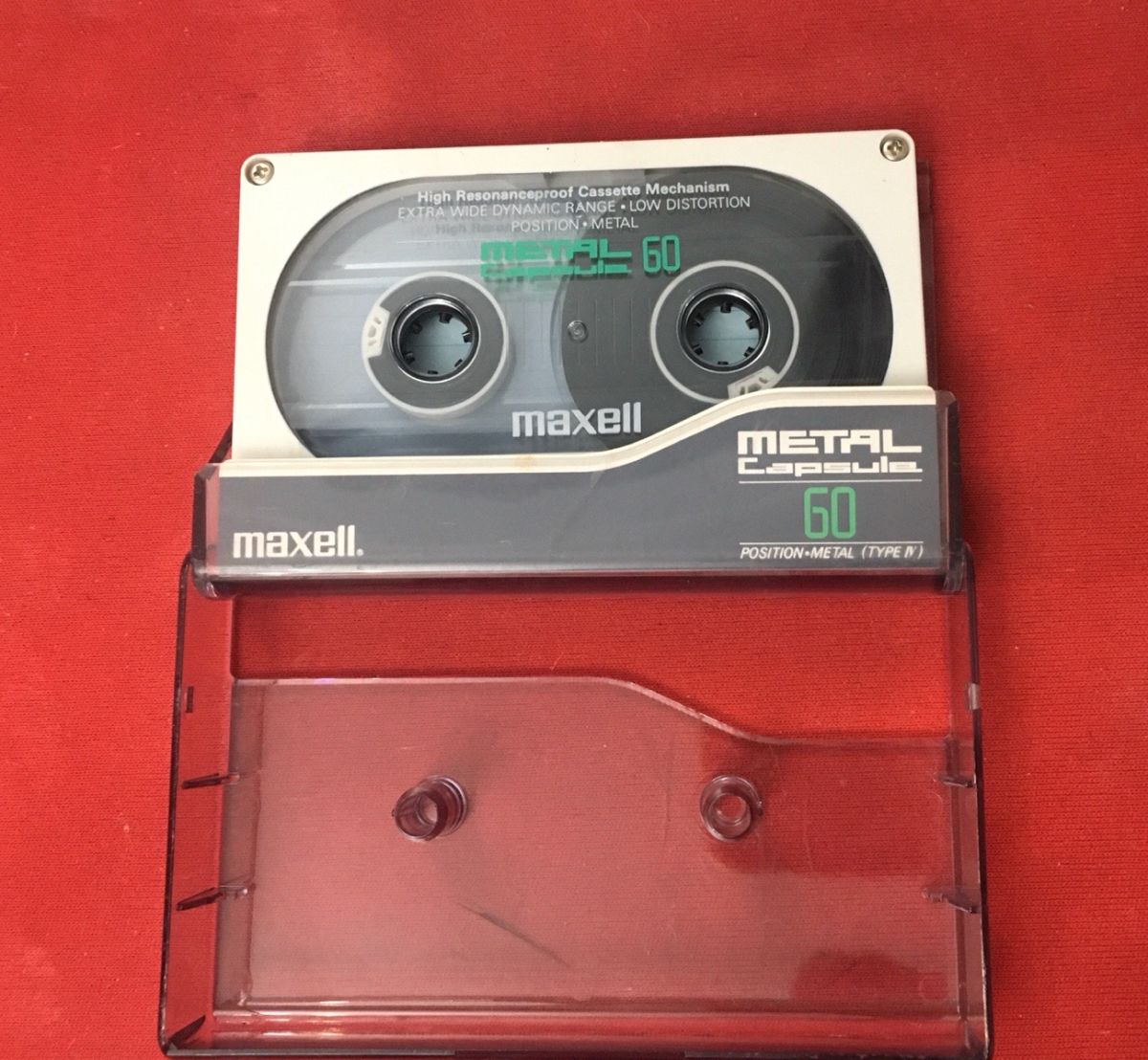 Maxell Metal Capsule 60 used - € 20,00 - Vendora.cy