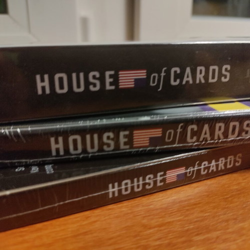House of Cards seasons 1 2 3 Blu-Ray new with English subtitles
