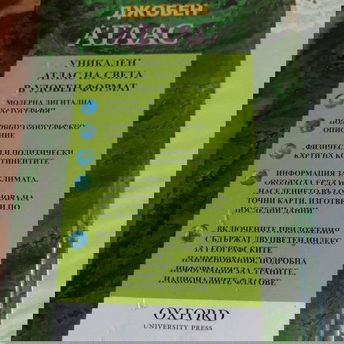 Джобен атлас на света като нов