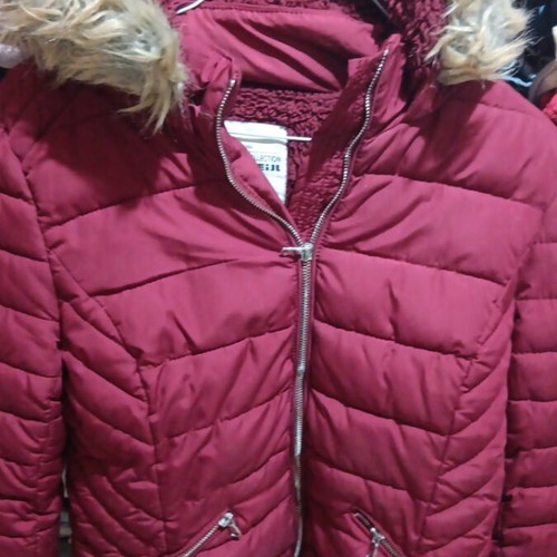 Women's jacket with hood like new, size S