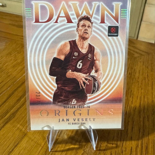 Jan Vesely Origins Dawn basketball card /75
