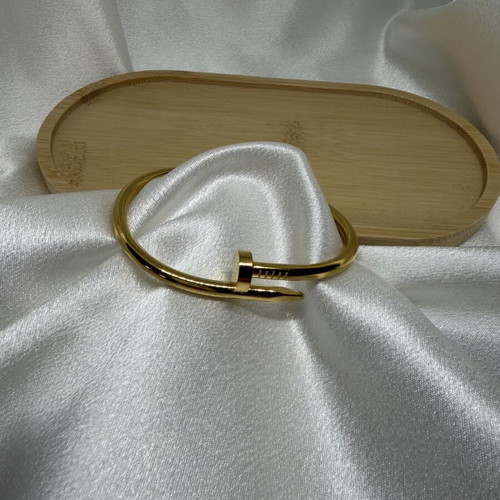 Bracelet nail design new, stainless steel, gold color