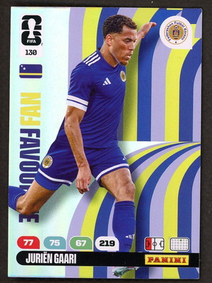 2026 Panini World Cup Adrenalyn XL #130 Gaari Fan Favorite pack like new