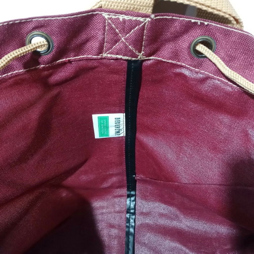 United Colors of Benetton Vintage School Backpack eco, like new
