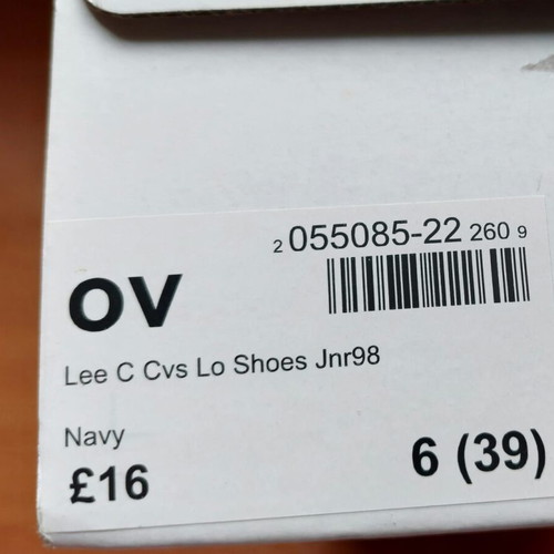 Lee Cooper athletic shoes new, dark blue, size 39