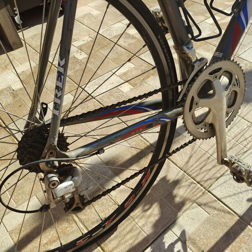 Trek road bike with Shimano 105 parts, 58cm frame