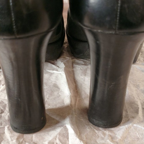 Michael Kors Mary Jane platform pumps black leather used