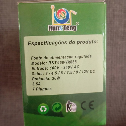 Run & Teng R&T 668/YX668 Universal Multifunction Adapter new