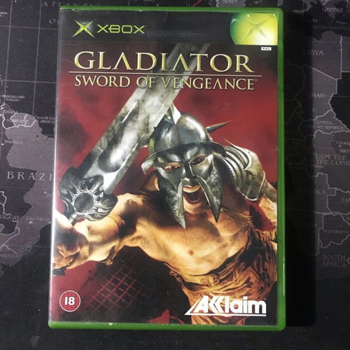 Gladiator Sword of Vengeance Xbox game new, fighting
