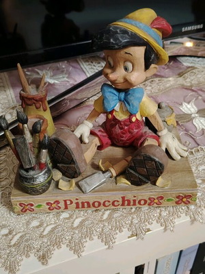 Pinocchio Disney πήλινο σαν καινούργιο, βαριά κατασκευή