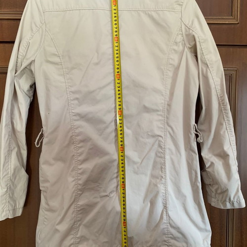 Blue Motion women's trench coat S 36/38 used, beige with belt