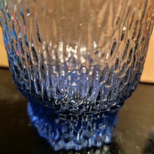 Vintage glasses like new, set of 6, multicolored