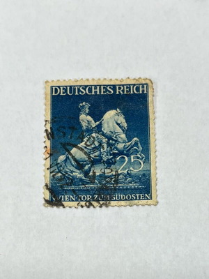 Rare Deutsches Reich Stamp Equestrian Man 1941 like new