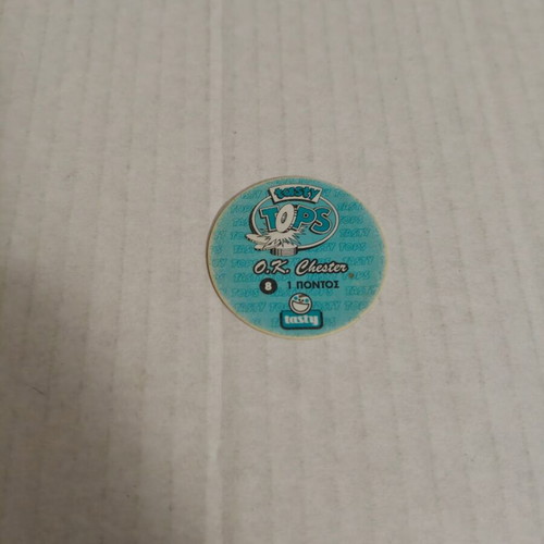 Tasty Tops 8 (O.k. Chester) cap used