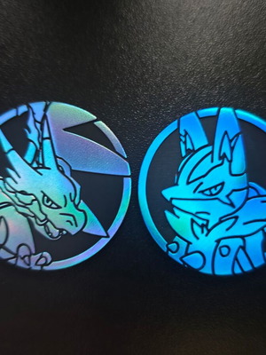 Pokemon Coins from Mega Evolutions and Phantasmal Flames 2025 new