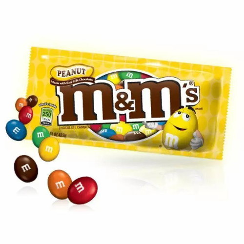 M&M'S peanut chocolate candies 45gr new