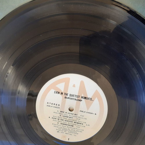Supertramp Even in the Quietest Moments vinyl used, rock