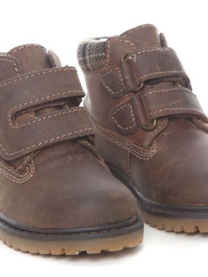 Baby leather boots Lumberjack size 21 new brown
