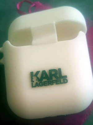 Karl Lagerfeld headphone case used