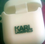 Karl Lagerfeld headphone case used