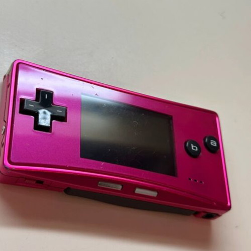 Game Boy Micro pink/fuchsia handheld console