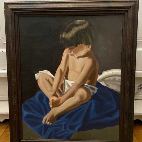 Oil painting on canvas 40x50 without frame, 50x60 with frame