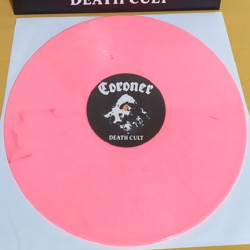 Coroner Death Cult vinyl LP pink, new