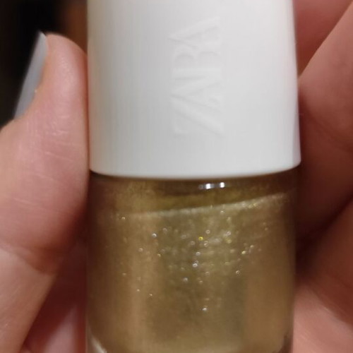 Zara nail polishes 3 pcs like new, gold, silver and gift light sea gray