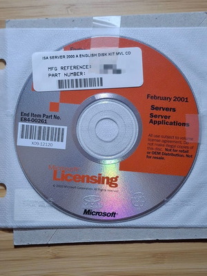 Microsoft SQL Server 2000 Standard Edition like new