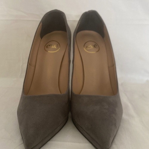 Exe gray suede pumps with 11 cm heel, like new, size 40