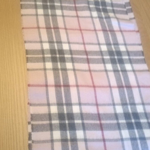 Achilleas Accessories pink checkered scarf new