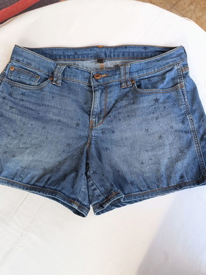 Gap Star Denim Shorts used, blue wash, size L