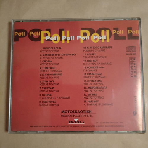 Poll Live Sto Lykavittos CD used