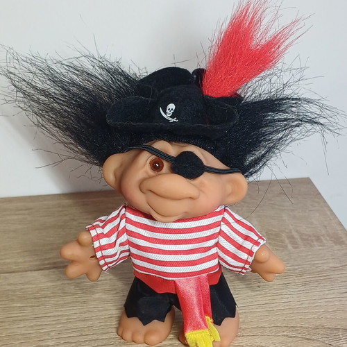 Euchulides Troll Dolls, pack of 3, collectible