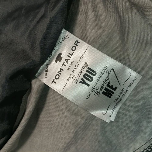 Tom Tailor Ladies Jacket gray like new, size L