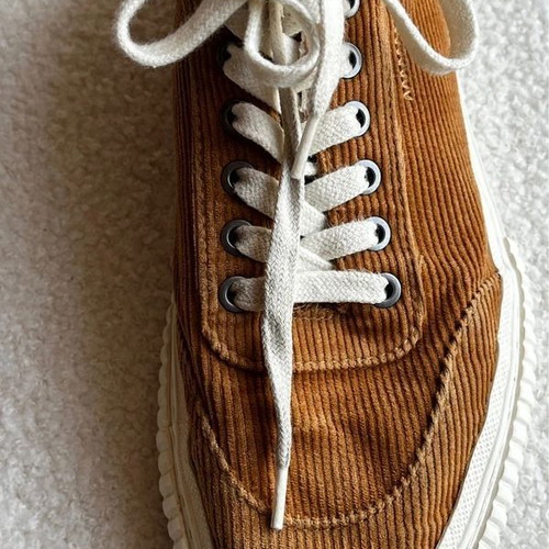 Zara brown corduroy sneakers, size 36