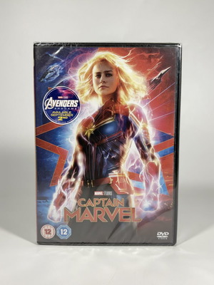Captain Marvel DVD καινούργιο με αγγλικούς υπότιτλους