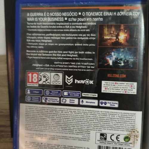 Killzone Mercenary PlayStation Vita new with case