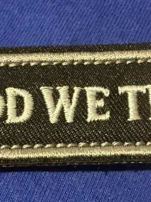 Velcro patch like new