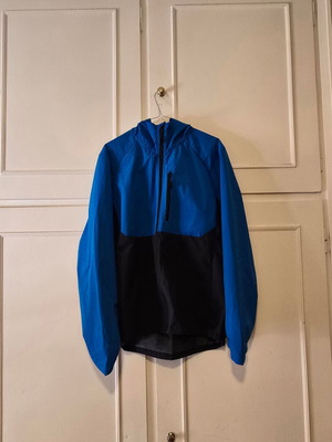 H&M men's windbreaker jacket like new, black and blue, size M