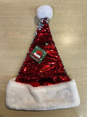 Christmas hat with sequins new