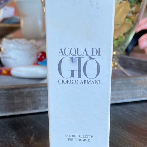 Acqua Di Gio miniature bottle used from Giorgio Armani
