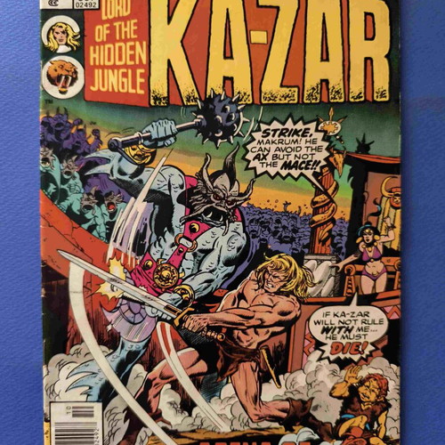 Kazar Ka-zar Vol. 2 #18 comic used, English