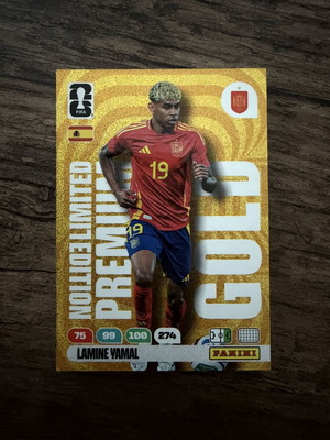 Panini Gold Premium Limited Edition Yamal new