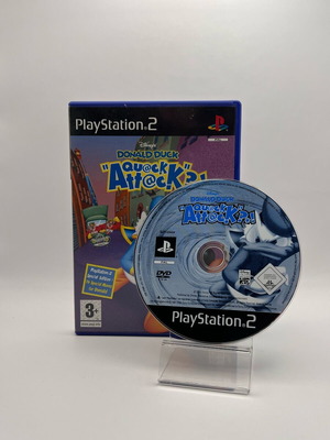 Donald Duck Quack Attack PS2 used with manual