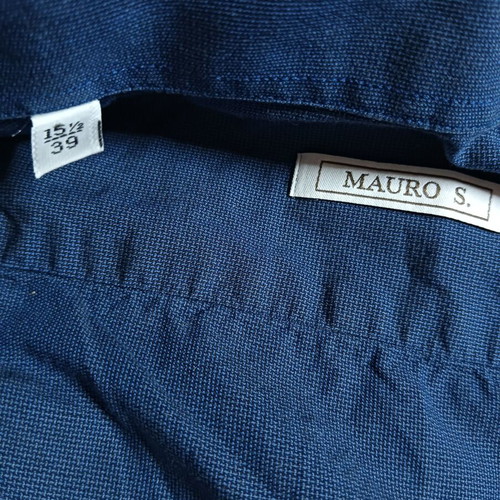 Men's blue shirt size S/M like new