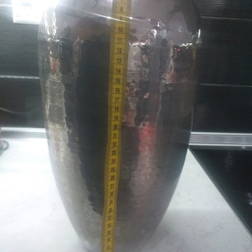 Metal vase used unbreakable large