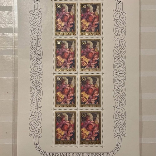Stamp pages used, pack of 10, uncut, excellent condition