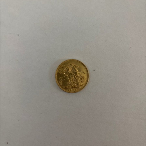 Gold coin 24 carats 1906 new